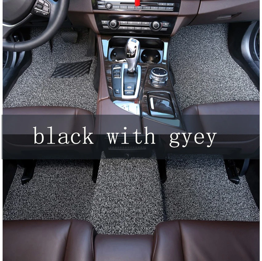 Пользовательские автомобильные коврики для Volkswagen все модели polo golf 7 tiguan touran jetta CC