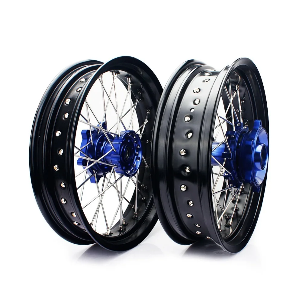BIKINGBOY для SUZUKI DR650SE 96 97 98 99 00 01 02 03 04 16 15 14 13 Supermoto 17*3 5 17*4 25 Передние Задние колесные