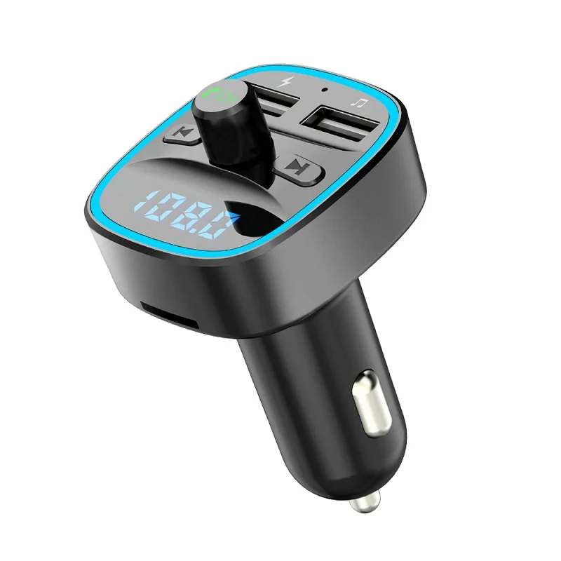 Bluetooth 5 0 Автомобильный mp3 музыкальный плеер fm-приемник передатчик двойной USB