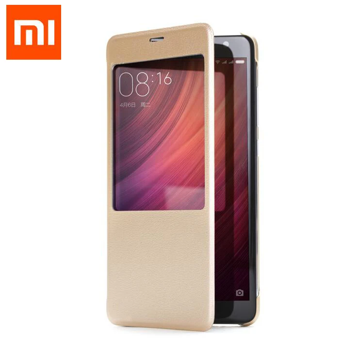 Оригинальный флип чехол для Xiaomi Redmi Pro тонкий защитный из ПУ кожи Prime 5