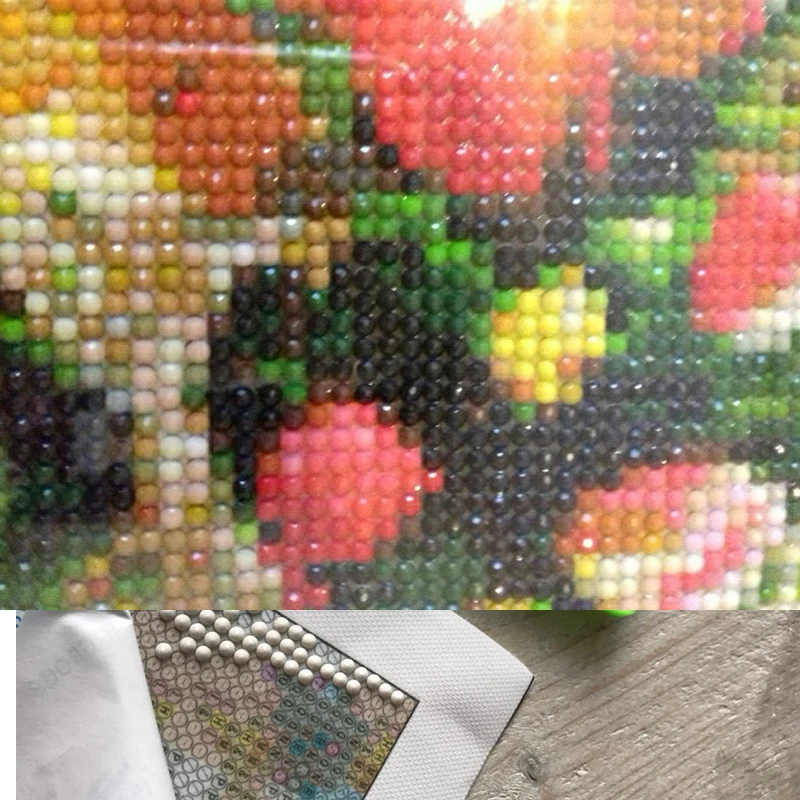 5D DMC рукоделие Diy Алмазная картина крестиком цветок мозаика набор вышивка