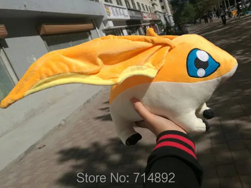 Patamon Плюшевые игрушки Аниме дигимон Приключения Takaishi Takeru pet patamon 35 см Высокое