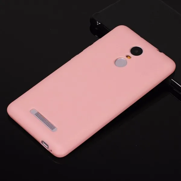 Розовый Xiaomi Redmi Note 3 Pro Мягкий силиконовый чехол для Xiaomi RedMi Note 3 Pro 150 мм Ультратонкий матовый чехол из ТПУ для Xiaomi RedMi Note 3 - Цвет: Розовый