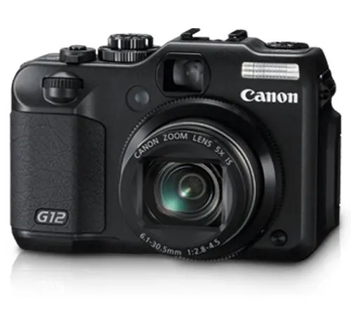 Б/у, Canon, G12 10 MP цифровая камера с 5x оптическим стабилизатором изображения и 2,8 дюймов с переменным углом наклона с ЖК-дисплеем