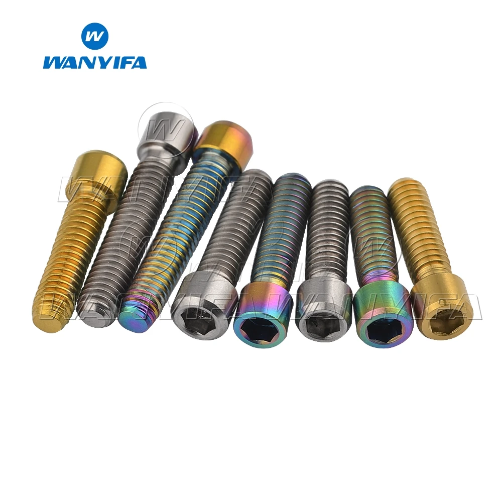Титановый болт wanifa M4 X 10 13 5 15 20 25 мм шестигранный ключ маленькая головка винт для