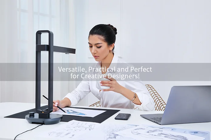 Aura 14MP Smart Book& Document Scanner с технологией AI для 187 языков OCR Поддерживается инновационная лампа без бликов бесплатное приложение