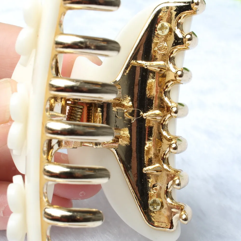 Женская акриловая заколка для волос средней длины 7 см|hair accessories|hair accessories for