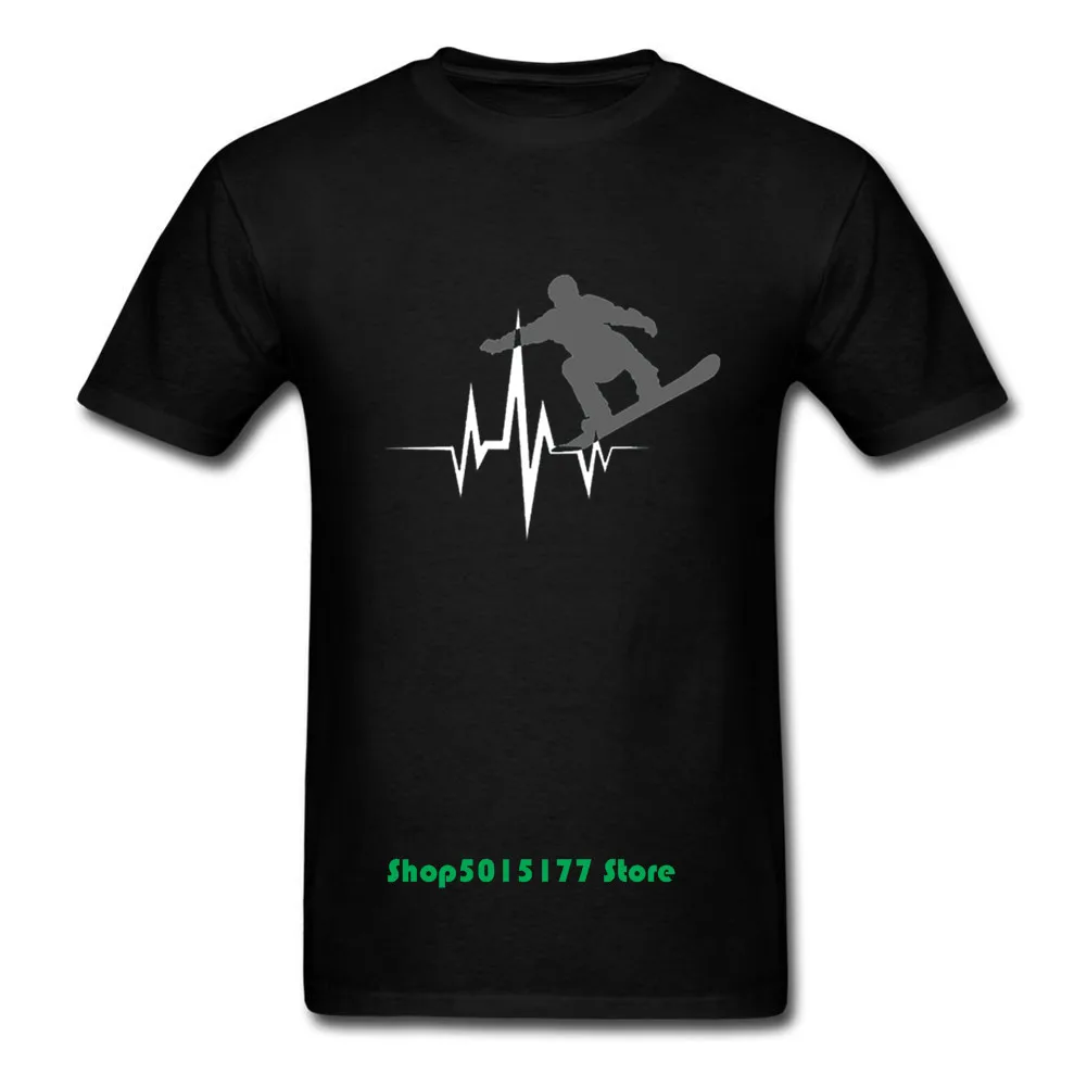 Новейшая летняя зимняя мужская забавная футболка Heartbeats уникальный подарок
