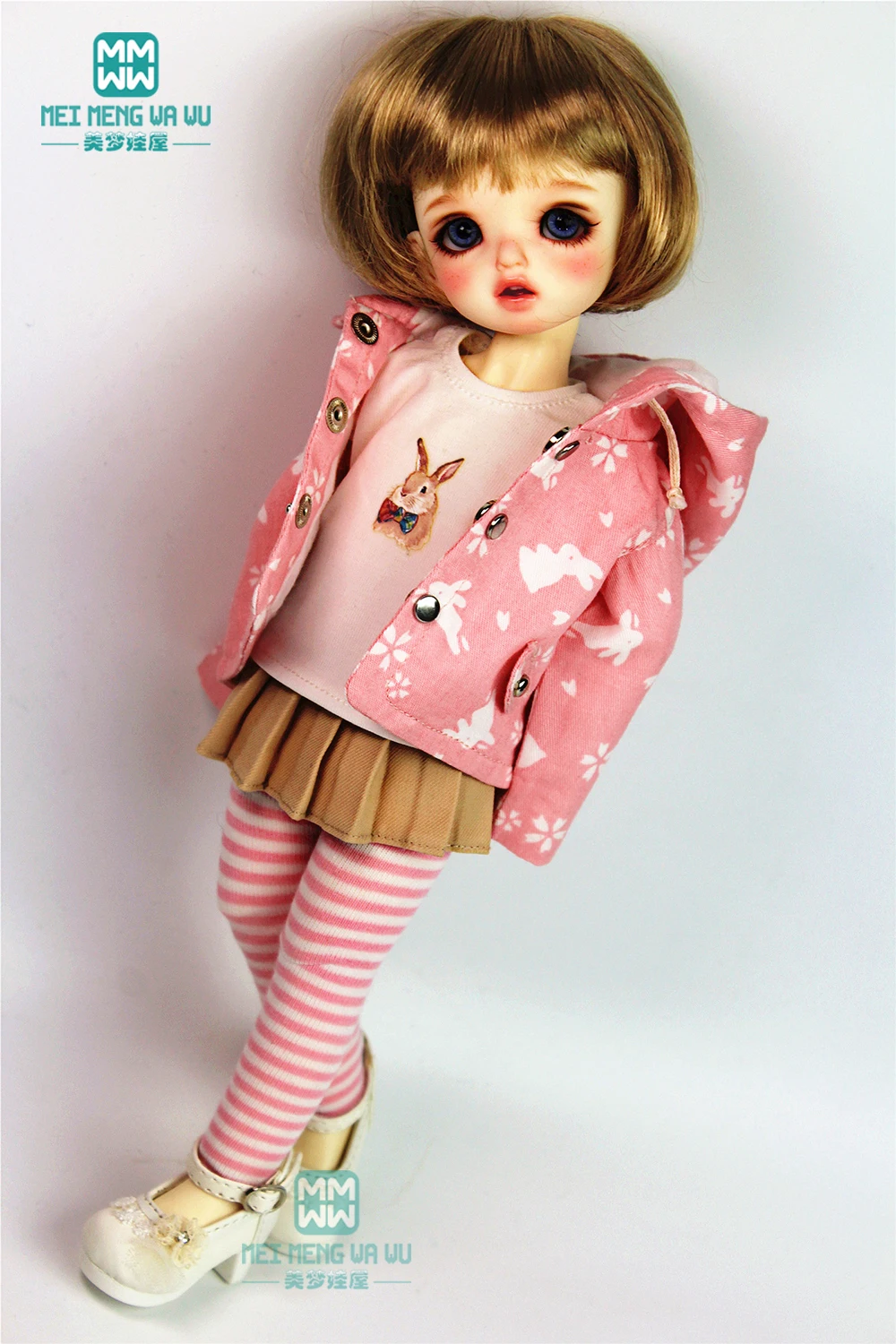 BJD Аксессуары куклы аксессуары 5 стилей колготки подходят 27-32 см 1/6 1/8 bjd куклы розовые серые полосы