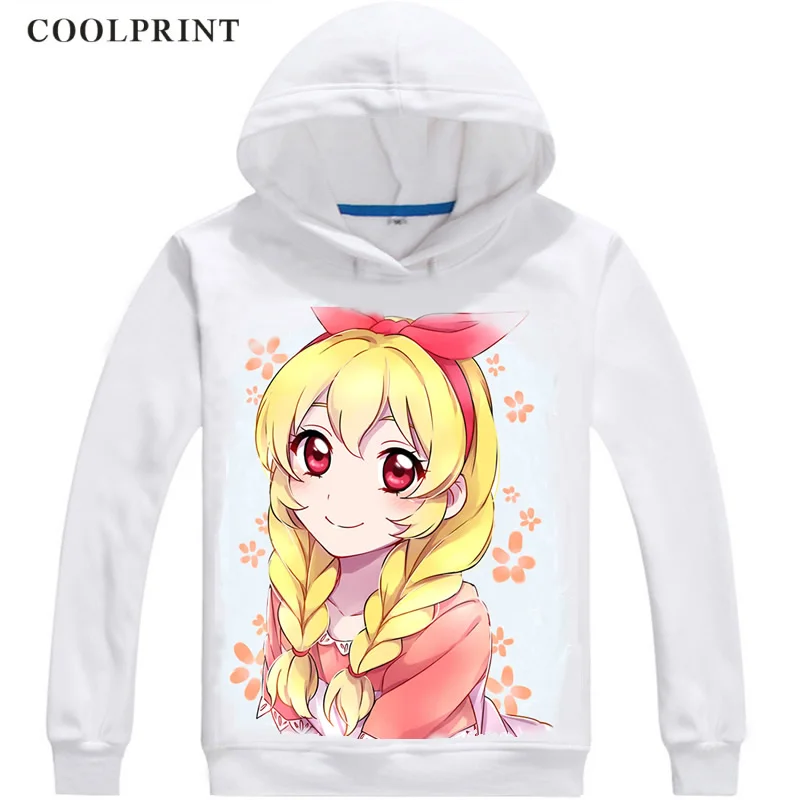 Толстовки Hoshimiya Ichigo толстовки с капюшоном разных стилей Aikatsu! для косплея Idol Data