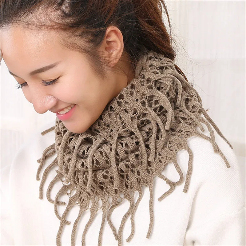 1 шт. Женский вязаный шарф с кисточками 11 цветов|scarf mulberry|shawl purpleshawl definition |