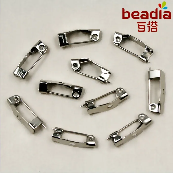 Горячая Распродажа 150 шт./лот 15 мм булавки для самостоятельной сборки броши