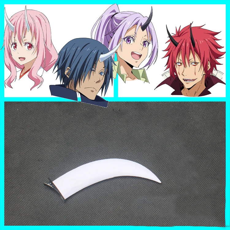 Аниме Tensei Shitara Slime Datta Ken Shuna Косплей Костюм волосы Япония аниме парики Длинные розовые волосы 80 см+ 1 пара рога головные уборы