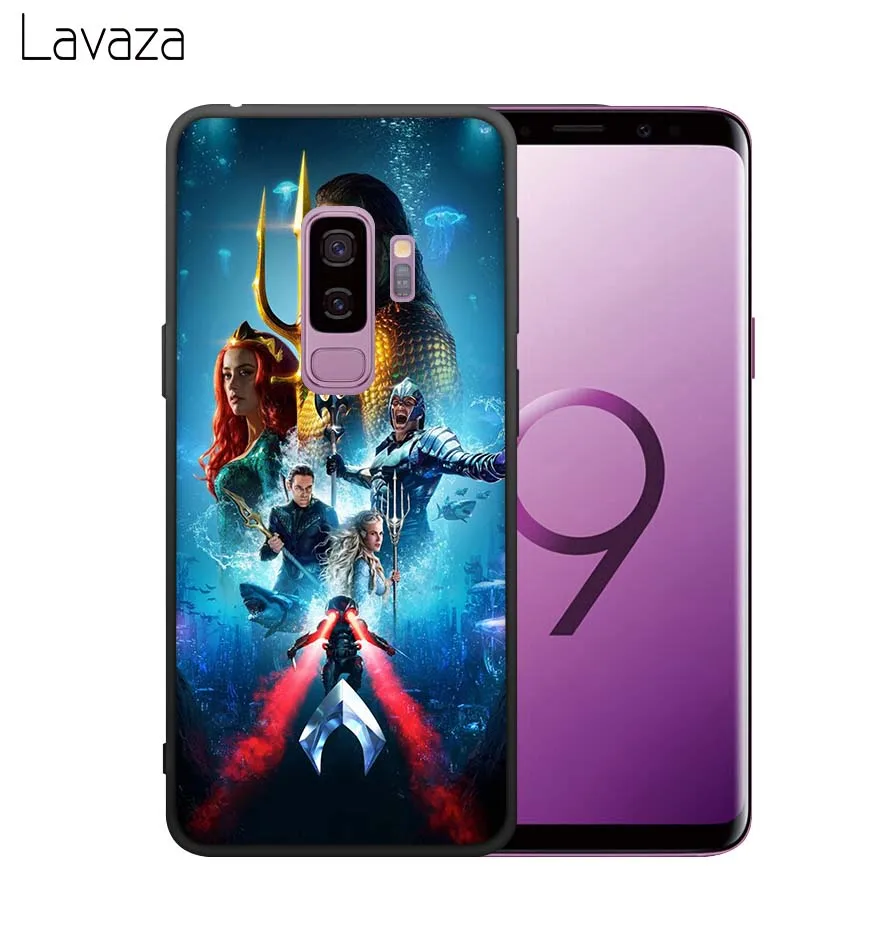Мягкий чехол Lavaza Aquaman для Galaxy Note 8 9 S7 edge S8 S9 S10 Plus S10e M10 20 30 |