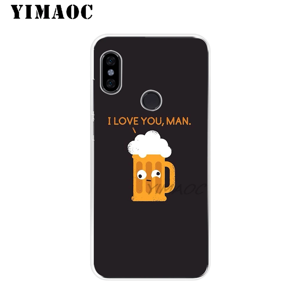 YIMAOC Wish Beer Мягкий силиконовый чехол для Xiaomi Redmi 6 6A 5A 5 S2 Puls Note 8 7 4X4 4A Pro Go |