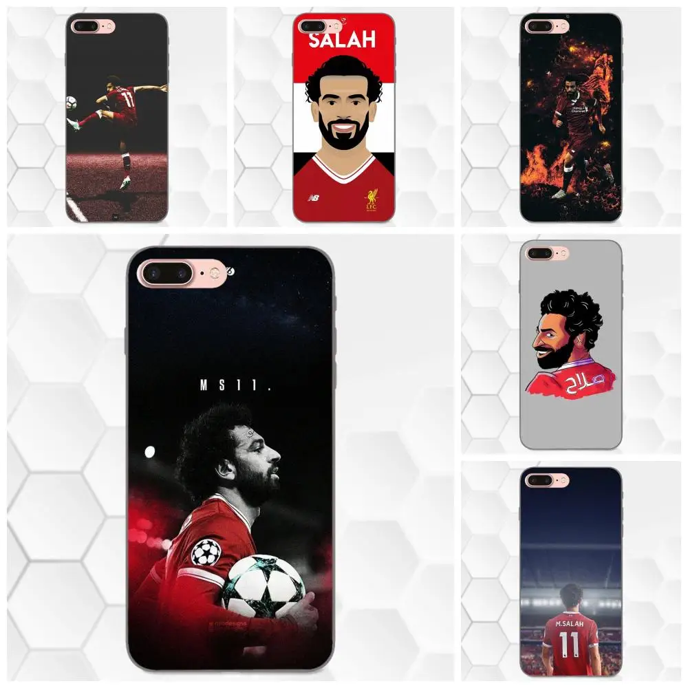 Сотовый Чехол Mohamed Salah футбол для Samsung Galaxy Note 4 8 9 G313 S3 S4 S5 S6 S7 S8 S9 S10 Edge Plus Lite