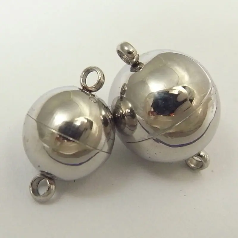 10 шт. круглые бусины для бижутерии браслета ожерелья|magnetic clasps|diy connectormaking accessories |