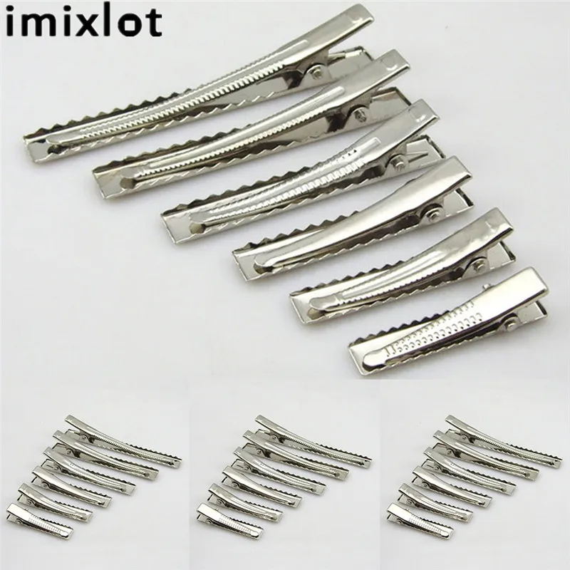 IMIXLOT 20 шт. зубчатые зажимы для волос металлические модные аксессуары женщин