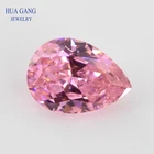 2x3  18x25 искусственная огранка 5 А розовый CZ камень искусственный кубический цирконий для ювелирных изделий оптовая продажа бесплатная доставка