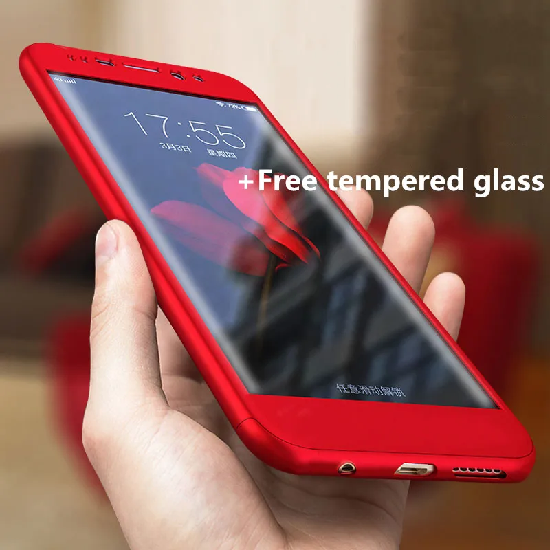 

360 degree Full body PC Phone Case for Samsung galaxy S8 S9 S10 Plus Cases + Tempered glass Fundas Covers For Galaxy Note 10 Pro