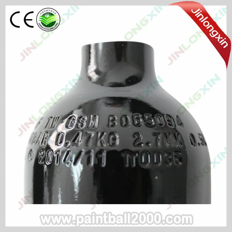 SPUNKY Пейнтбол 0.5L 12 oz Co2 бак/цилиндра с воздушным баллоном рукоять из силикагеля