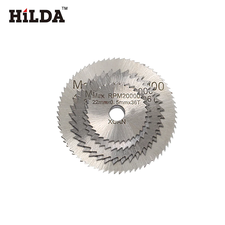 HILDA 6 шт. Мини HSS циркулярная пила режущее дисковое лезвие алмазный диск