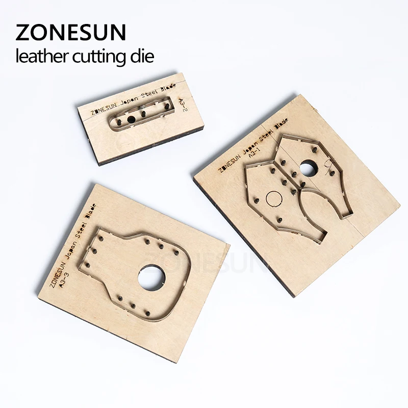 ZONESUN D110 изготовленный на заказ высекальный штамп для кожи лазерный фотобумага