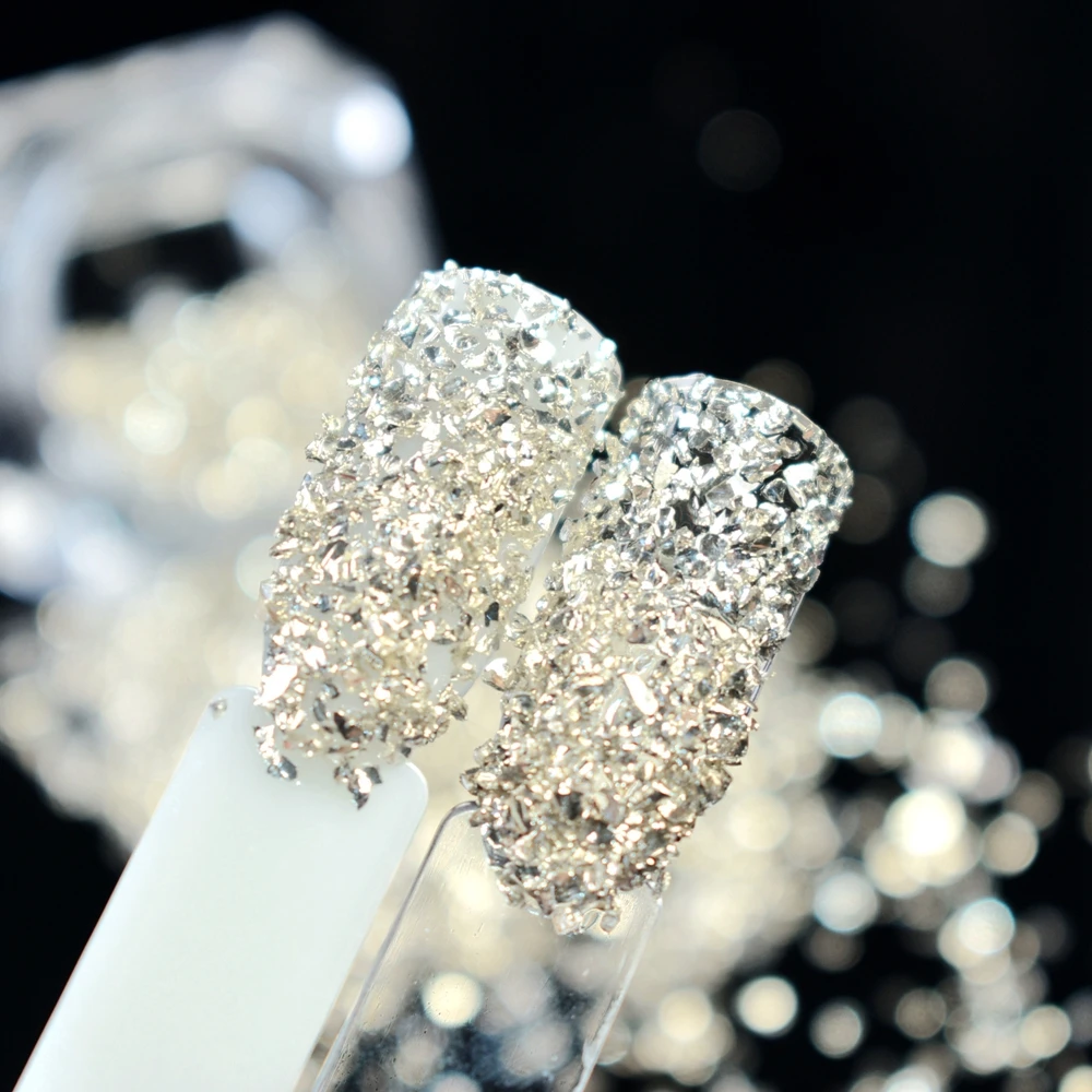 Металлические искусственные Стразы для ногтей маленькие нестандартные бусины 3D