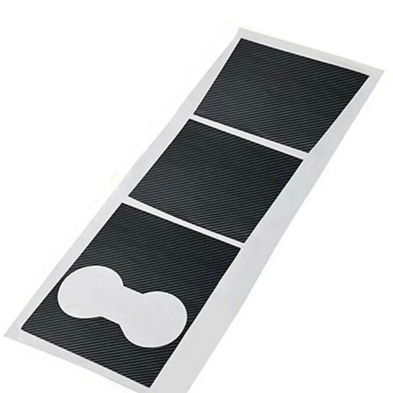 Для Tesla модель 3 карбоновое волокно черный консоли виниловая Обёрточная бумага