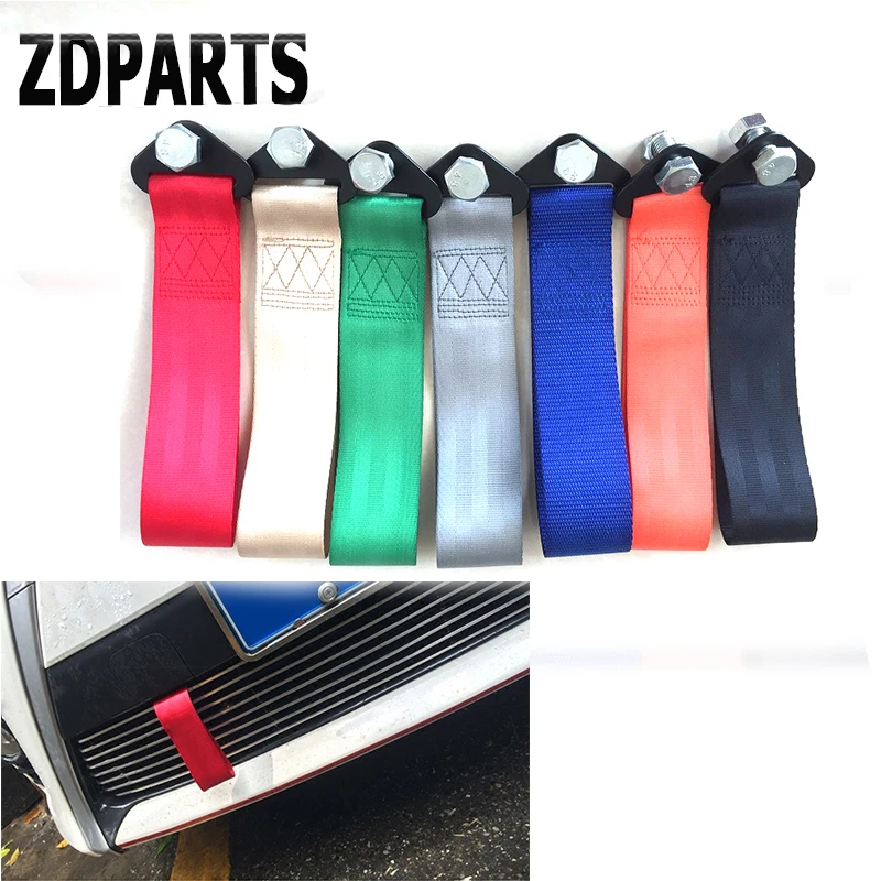 ZDPARTS 7 видов цветов авто Буксировочный канат ремень крючок нейлоновый буксирный