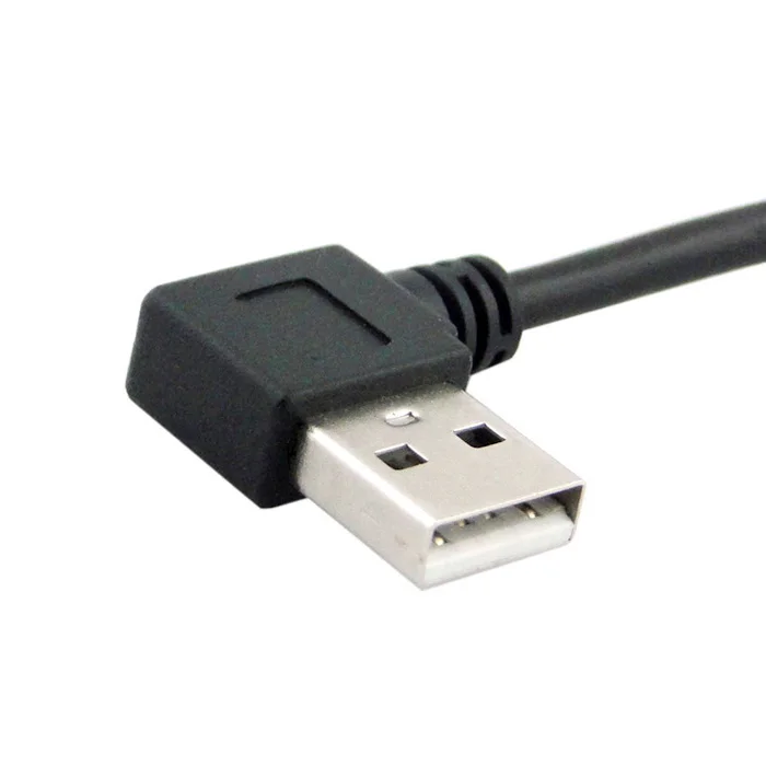 Jimier правый угловой удлинитель с углом 90 градусов USB 2 0 A штекер-гнездо