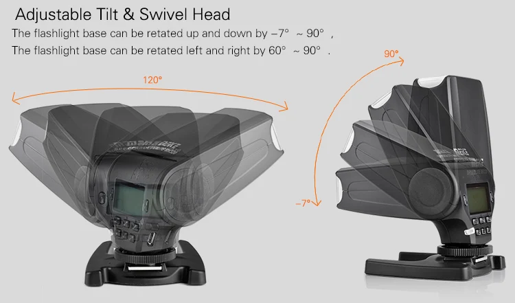 Ttl Горячий башмак вспышки Speedlite света для Canon EOSM M2 100D 5D II III 6D 7D 60D 70D 80d 600D 750d 700D 1100D 1200d камеры