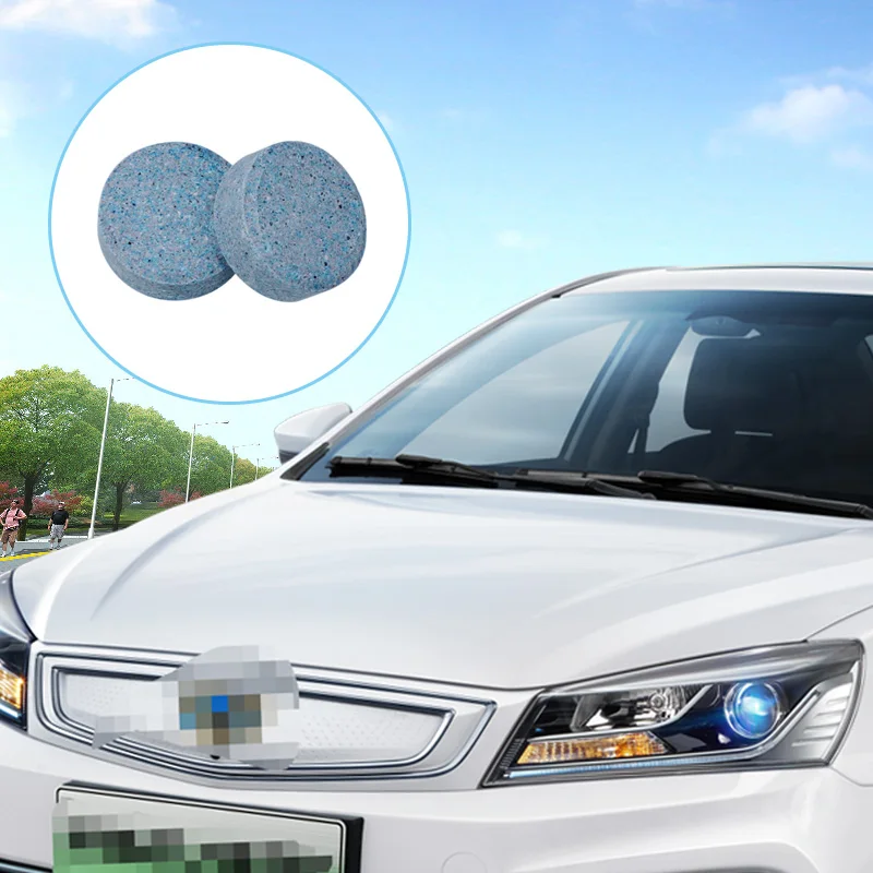 1pcs = 4L water Car Windshield Glass Washer Cleaner Compact Effervescent Tablets Detergent Beauty Tool Accessaries | Автомобили и