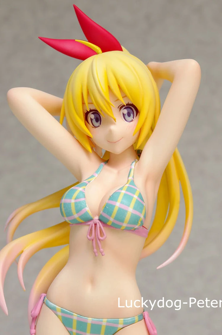 Nisekoi Kirisaki Chitoge фигурка Сексуальная Милая бикини девушка кукла ПВХ игрушечная acgn