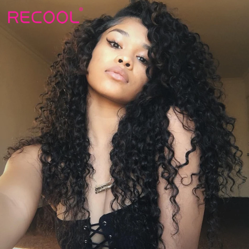 Recool волосы глубокая волна бразильские плетение Связки 3 Дело натуральный цвет