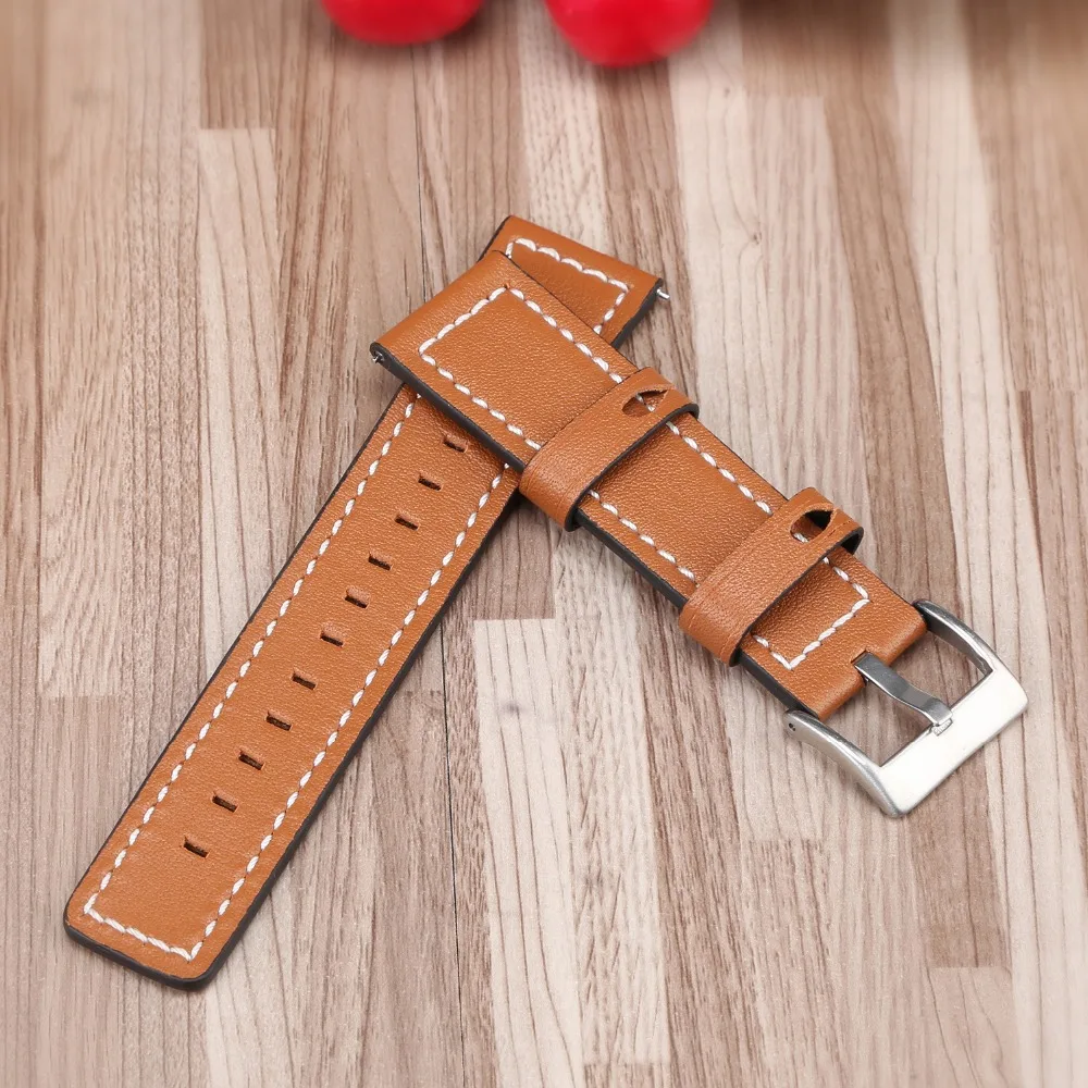 20 мм браслет ремешок для Xiaomi Huami Amazfit Bip GTS GTR 42 мм ремешок для часов Amazfit Pace Stratos 2 GTR 47 мм кожаный ремешок для часов