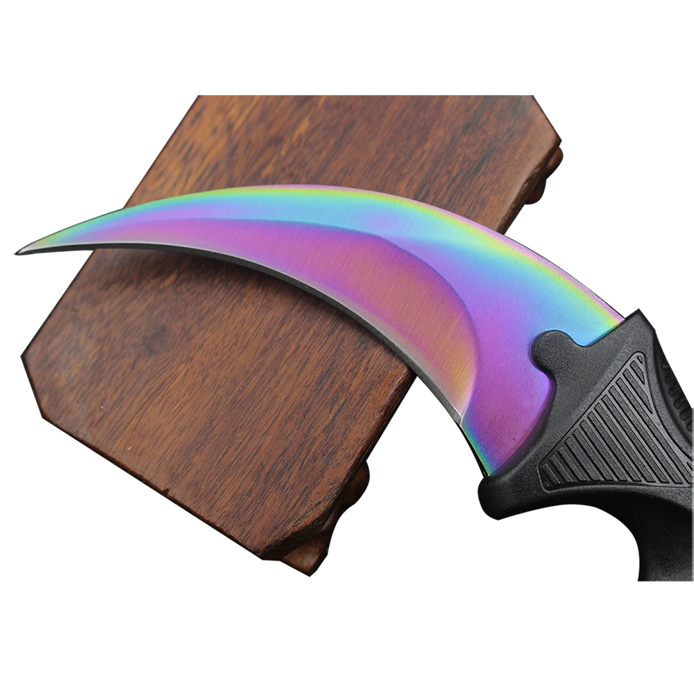 Нож CS GO Counter Strike Hawkbill тактический коготь Karambit на шею, реальный бой, поход, открытая защита, наступление, подарок.