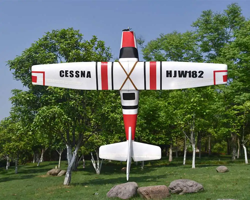 Высокое качество Cessna HJW 182 1200 мм размах крыльев EPS тренер для начинающих RC самолет PNP