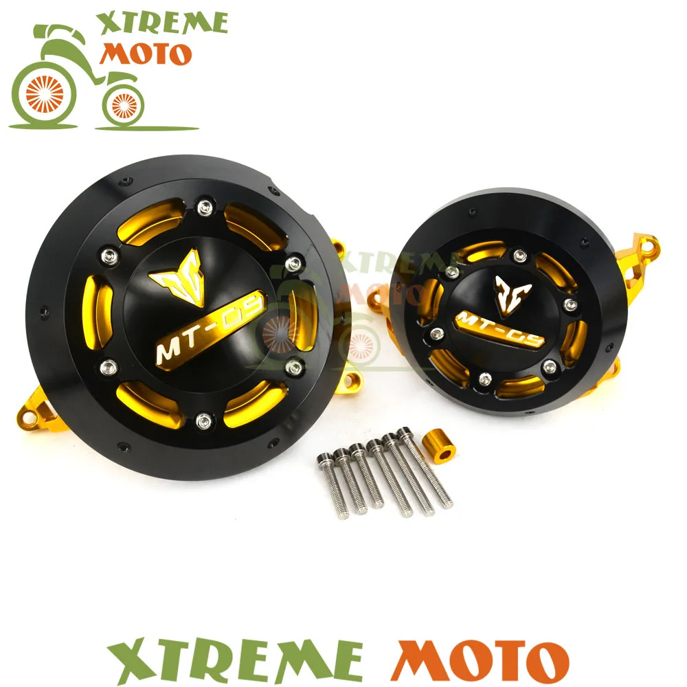 

CNC Motorcycle Accessories Engine Stator Cover Protective Protector Side For Yamaha MT-09 FZ-09 MT09 FZ09 MT FZ 09 2014-2016