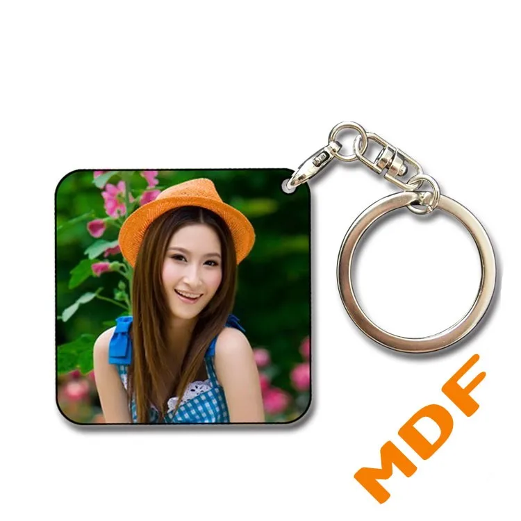 20 шт./лот MDF деревянные Брелоки для ключей, бирки для сублимационной печати чернил, термопечати, сделай сам, подарки, можно напечатать