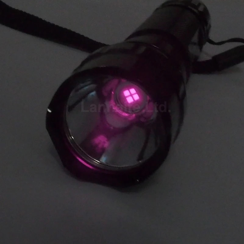 U F WF 501B 5 Вт 4 чип IR850nm 3 В 4.5 1 режим SMO ИК Фонарик Черный (1 х 18650)|flashlight q5|ir ptz ip camerair repeater