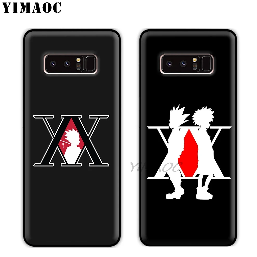 YIMAOC Hunter x logo Soft TPU Silicone Case for Samsung Galaxy S10 S10e S9 S8 Plus S7 S6 Edge &amp J6 |