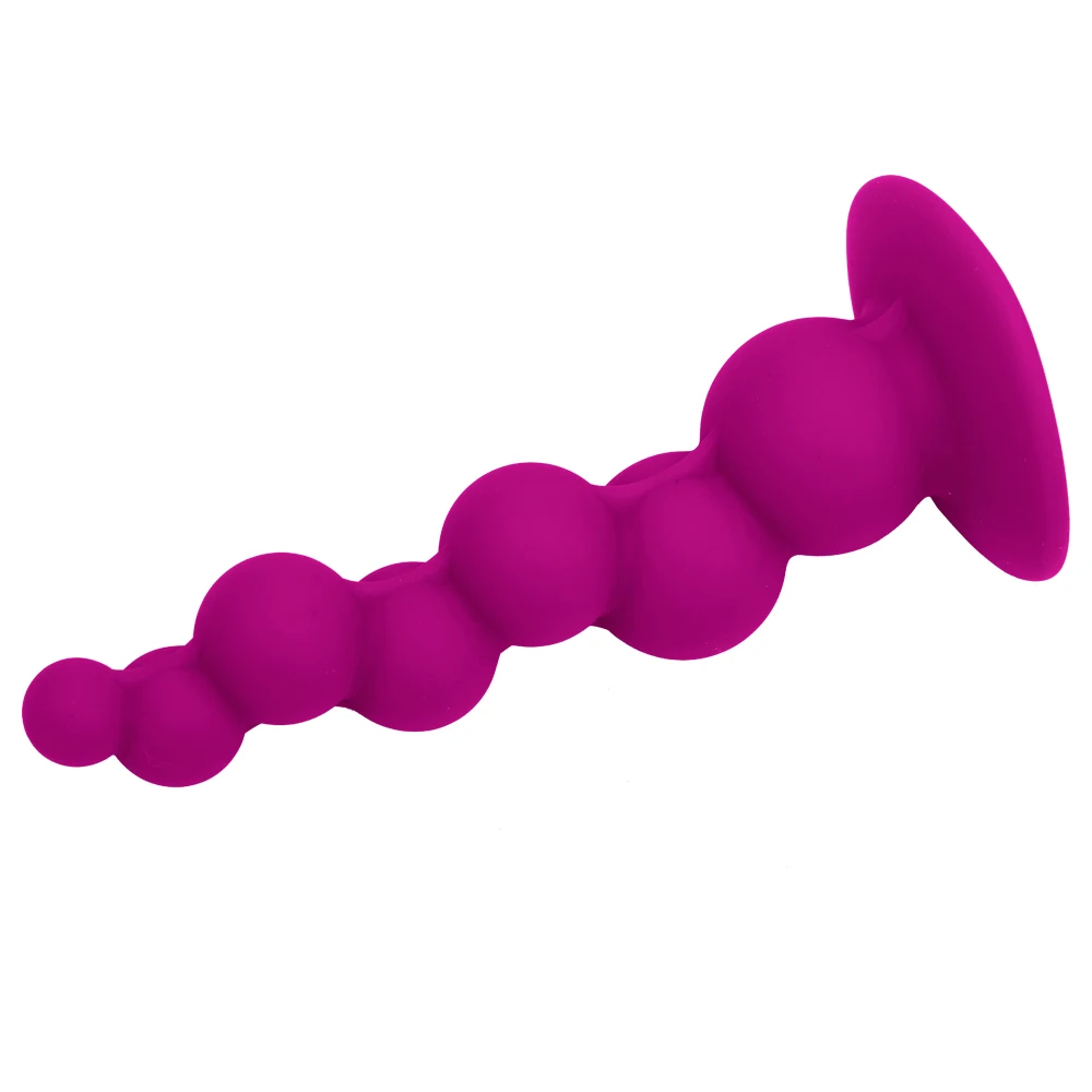 Sex Shop Anal Toys For Women Men Gay Dildo Beads Silicone Large Butt Plug With Suction Cup Adult Products |