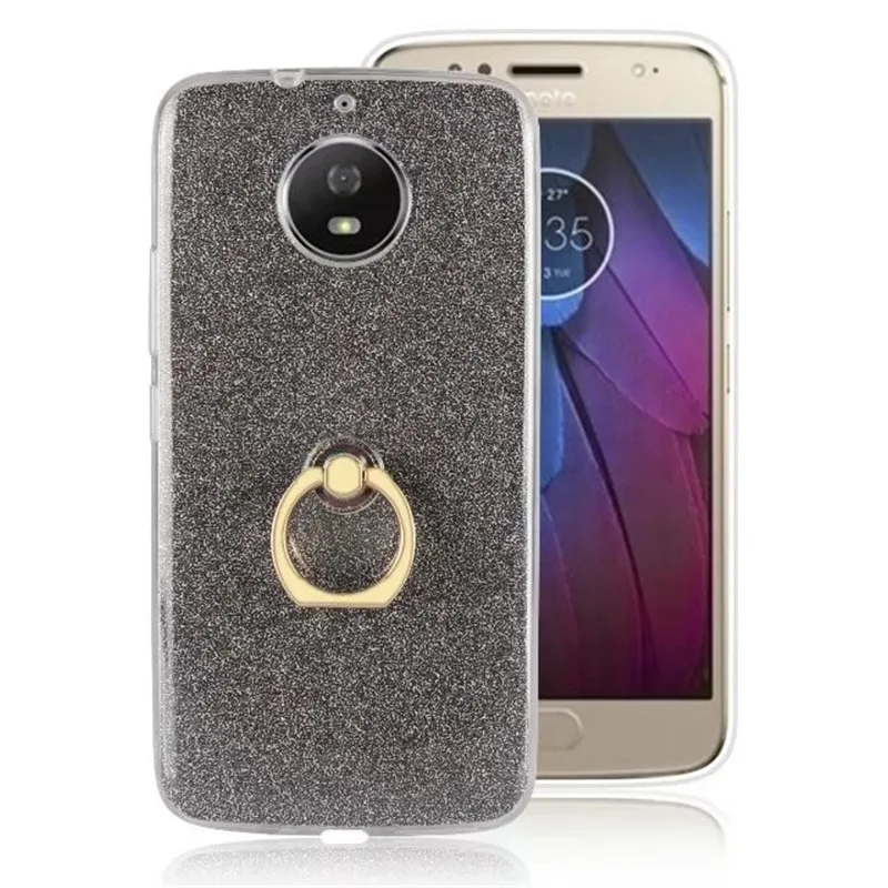 Роскошный блестящий сверкающий Мягкий силиконовый чехол из ТПУ для Motorola Moto G6