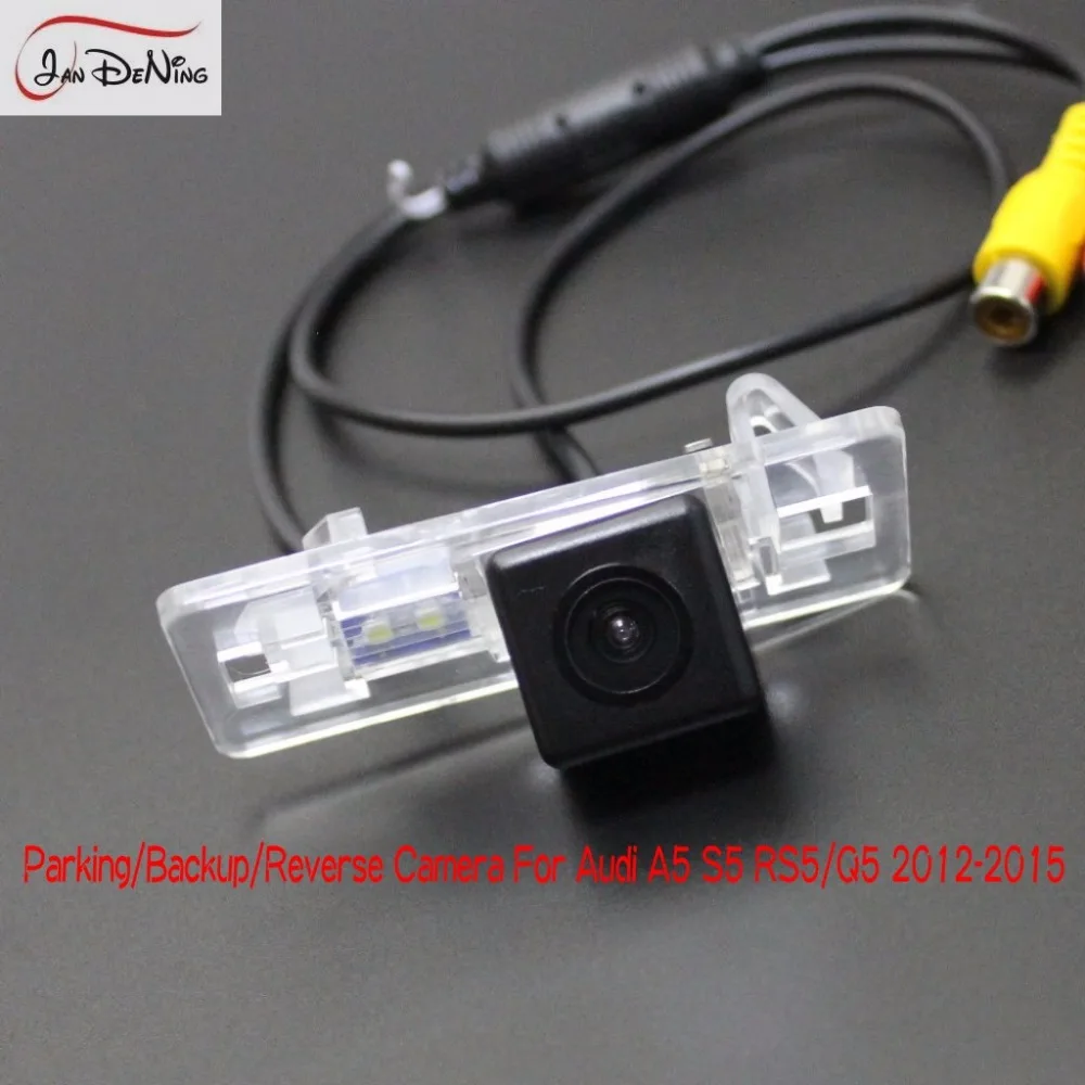 Автомобильная парковочная камера JanDeNing HD CCD заднего вида подсветка номерного