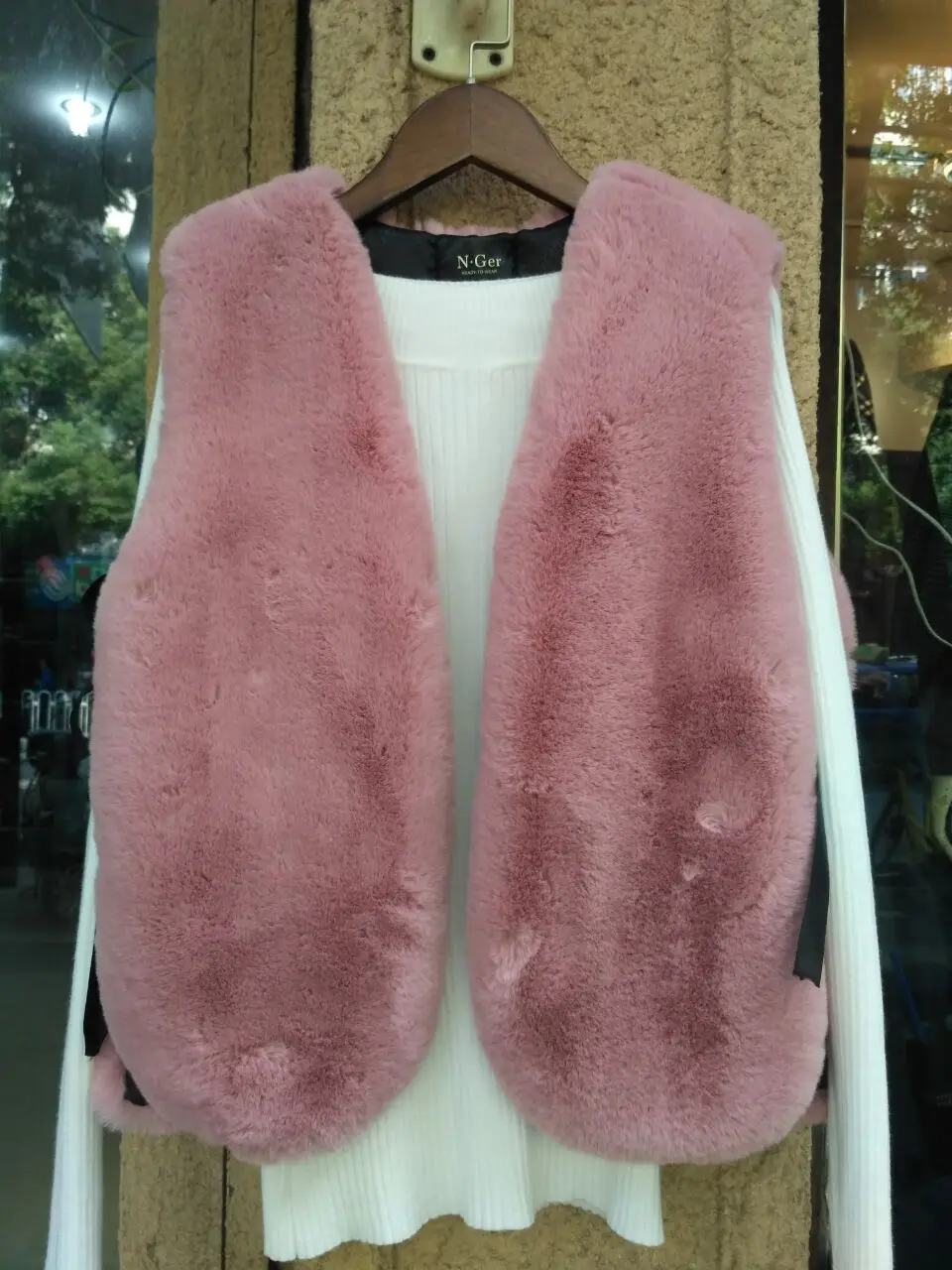 2017 new Faux Fur Coats Women New Fashion Thicken Sleeveless Vest Streetwear Waistcoat | Женская одежда