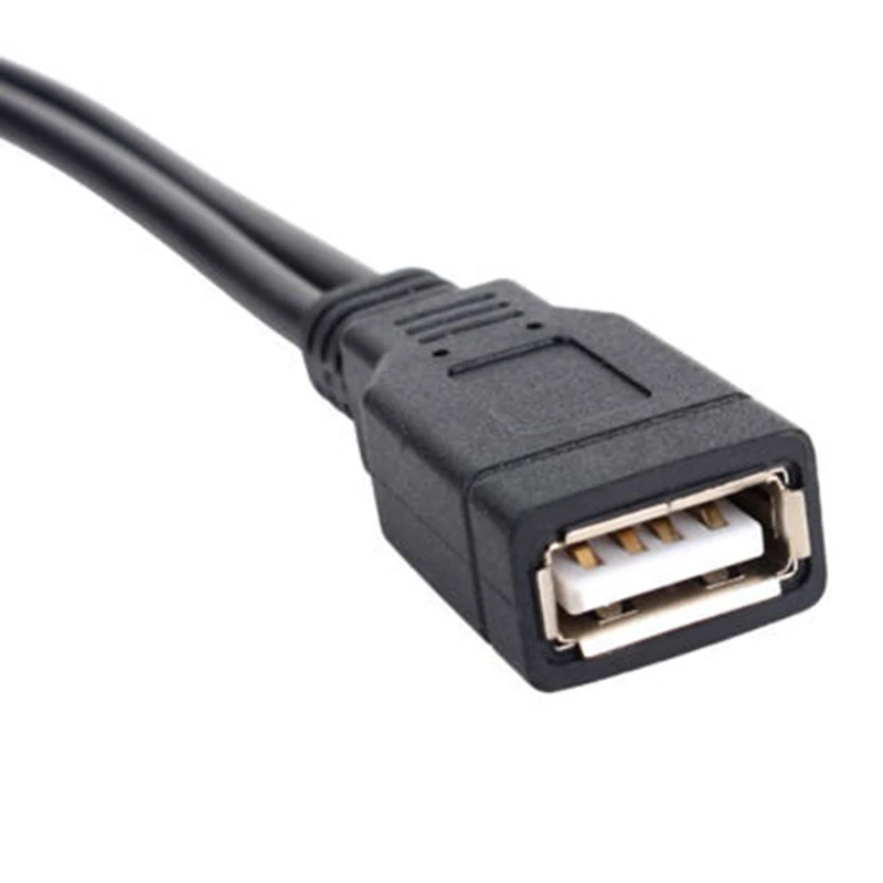 Удлинительный кабель USB 2 0 1 Мама-2 y-разветвитель только для синхронизации данных