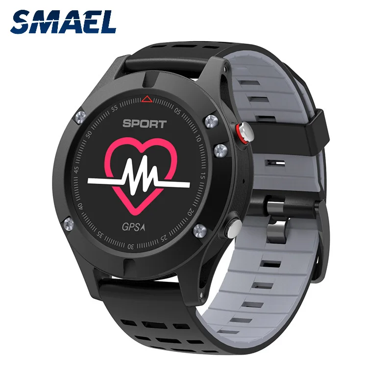 Смарт-часы SMAEL спортивные многомодовые часы с Bluetooth 4 2 GPS relogio inteligente пульсометр для