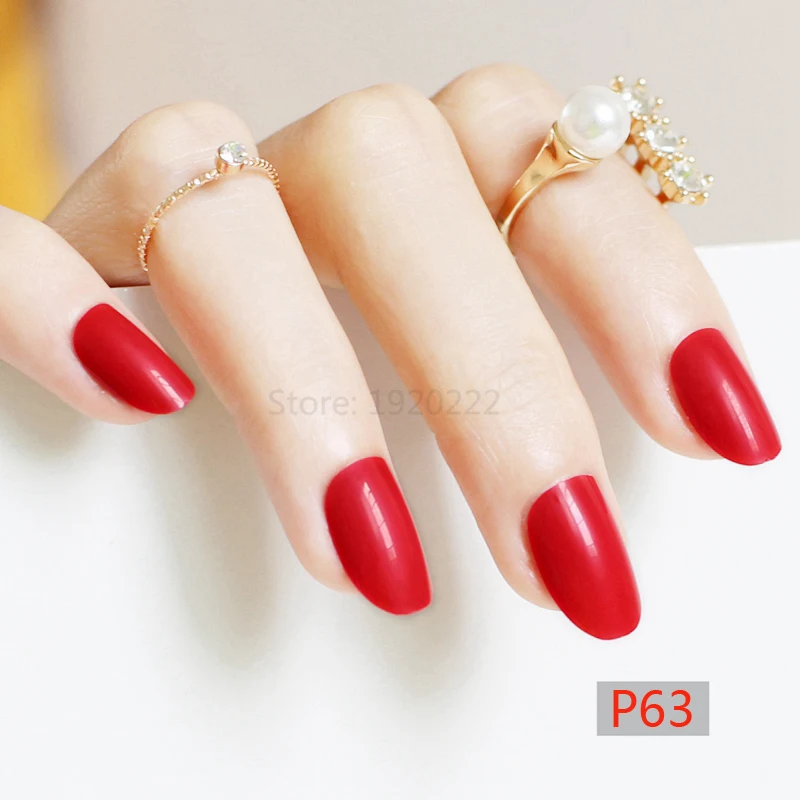2020 24 шт. накладные ногти карамельного цвета|design false nails|false nailsfashion nails |