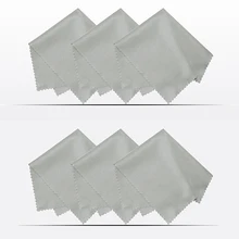 20pcs/lot 40x40cm Large Practice Size Microfiber Cleaning Cloth Lens Cleaner for Eyeglasses Camera Screen Phone Tablet Watch